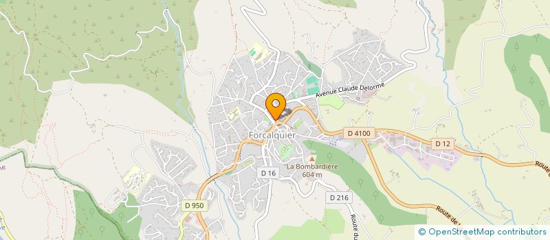 localisation de l'entreprise L'AUTOMNE D AZUR AU PAYS DE FORCALQUIER à FORCALQUIER
