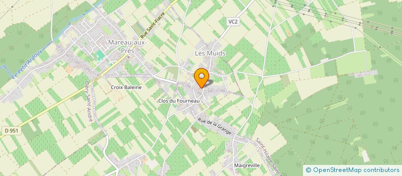 localisation de l'entreprise L'AUTOMOBILE ET VOUS à MAREAU-AUX-PRES