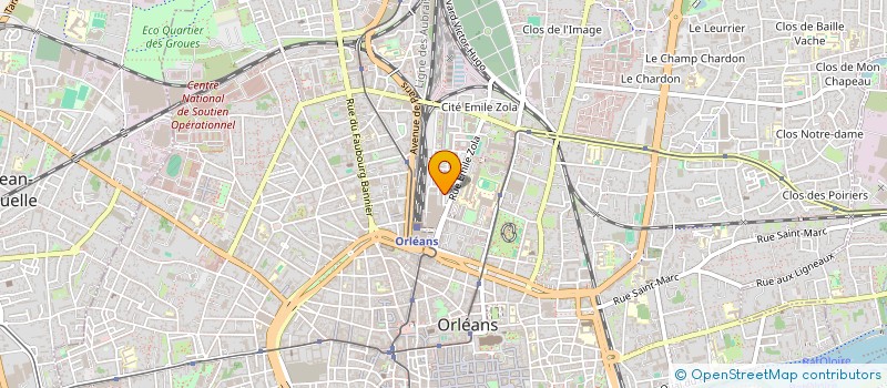 localisation de l'entreprise L'AUTOMOBILE PURE à ORLEANS