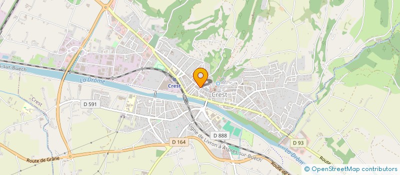 localisation de l'entreprise L'AUTOSKOP à CREST