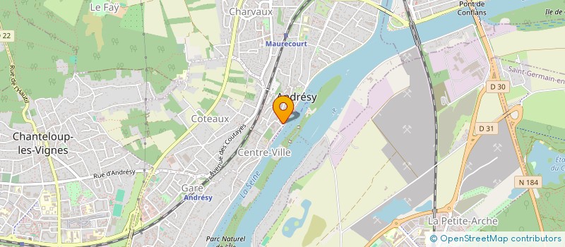 localisation de l'entreprise L AUTRE BEAUTE A ANDRESY à ANDRESY