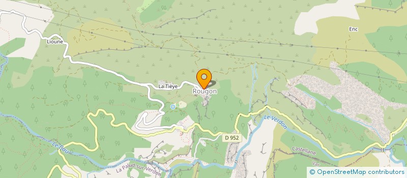 localisation de l'entreprise L'AUTRE CAILLOU  LA PALUD SUR VERDON