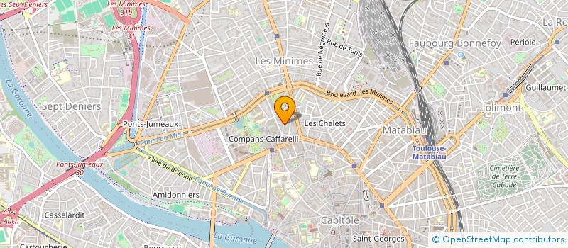 localisation de l'entreprise L'AUTRE CERCLE OCCITANIE PYRENEES à TOULOUSE