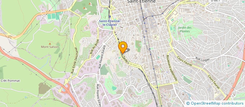 localisation de l'entreprise L'AUTRE CHILI  SAINT-ETIENNE