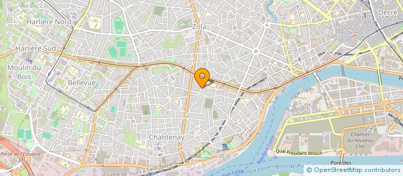 localisation de l'entreprise L'AUTRE CLASSE DE NANTES à NANTES