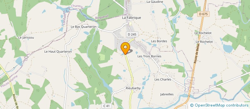 localisation de l'entreprise L'AUTRE COMPAGNIE à SAINT-JUNIEN