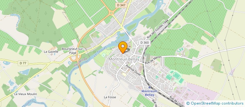 localisation de l'entreprise L'AUTRE CONCEPT DU COEUR à MONTREUIL-BELLAY