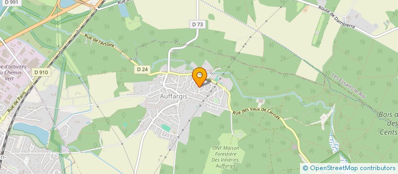 localisation de l'entreprise L'AUTRE DECO EVENTS  AUFFARGIS