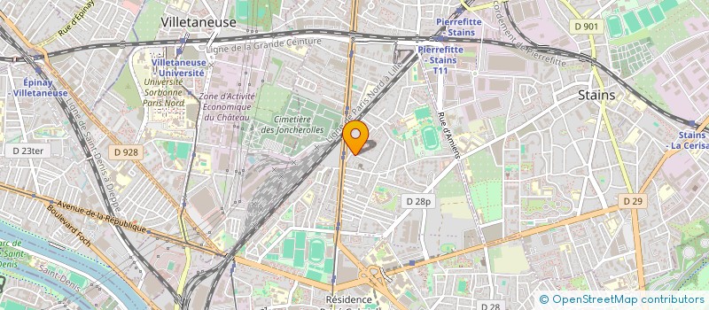 localisation de l'entreprise L'AUTRE DEMAIN à PIERREFITTE-SUR-SEINE
