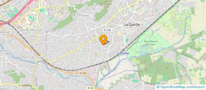 localisation de l'entreprise L'AUTRE ECRITOIRE à LA GARDE