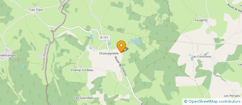 localisation de l'entreprise L'AUTRE GARAGE  CHARENSAT