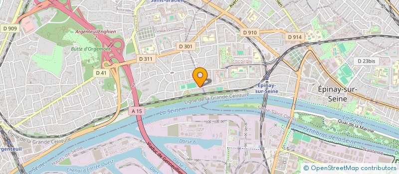 localisation de l'entreprise L' AUTRE JE  ARGENTEUIL