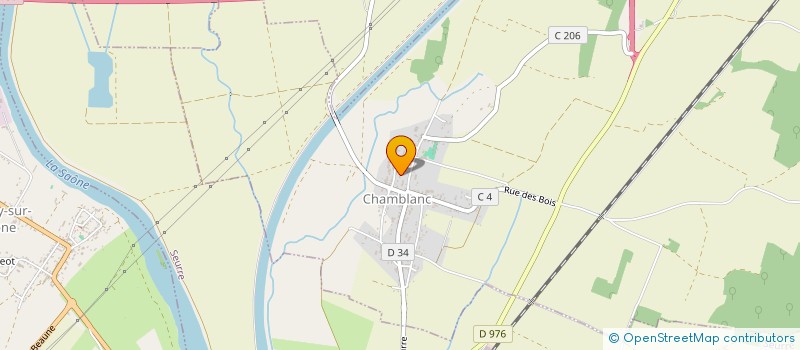 localisation de l'entreprise L'AUTRE MAIN TOGO-BENIN  AUVILLARS-SUR-SAONE