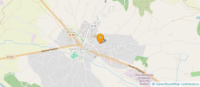 localisation de l'entreprise L'AUTRE-MENT-DIT  SAINT-CANNAT