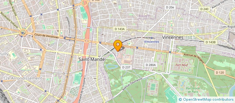 localisation de l'entreprise L'AUTRE MONDE à SAINT-MANDE