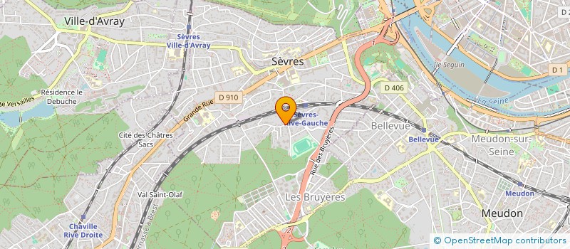 localisation de l'entreprise L AUTRE OUVRAGE à SEVRES