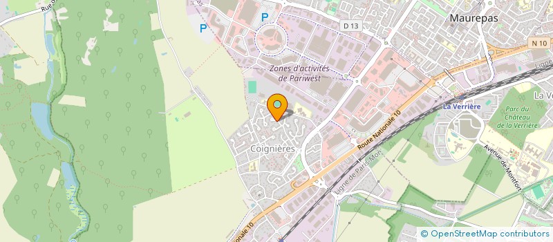 localisation de l'entreprise L'AUTRE PAYS DE LA MUSIQUE  COIGNIERES