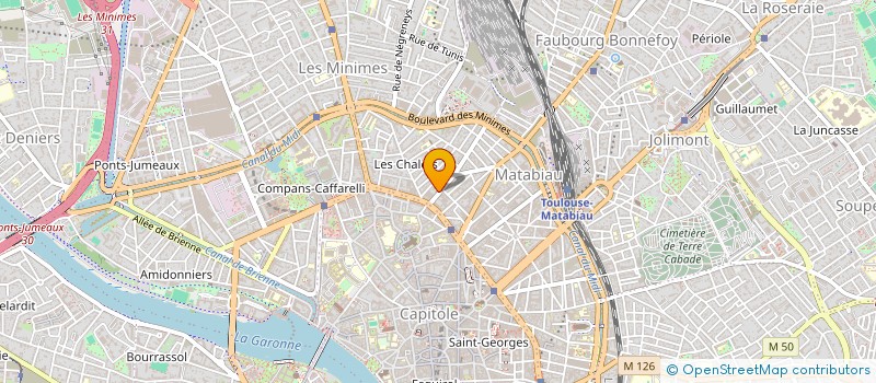 localisation de l'entreprise L'AUTRE RIVE à TOULOUSE