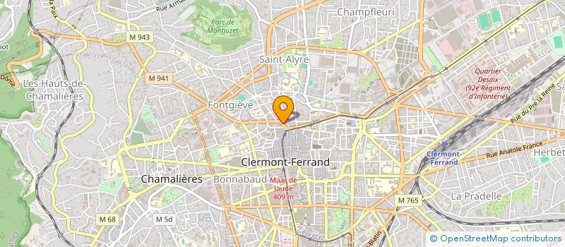 localisation de l'entreprise L AUTRE SAISON  CLERMONT-FERRAND