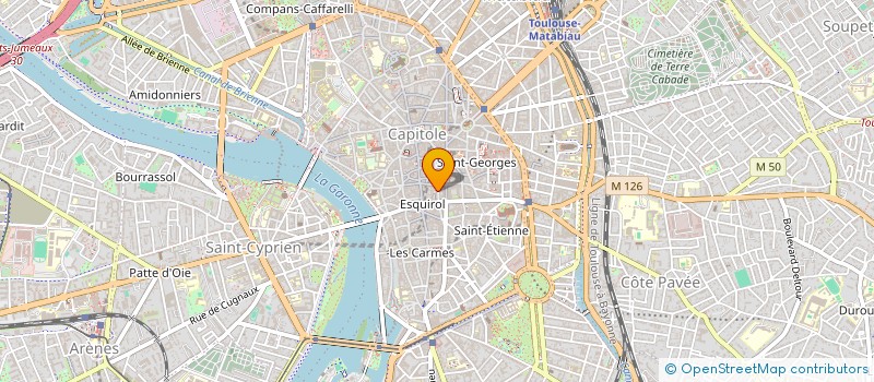 localisation de l'entreprise L'AUTRE SALON DE THE à TOULOUSE