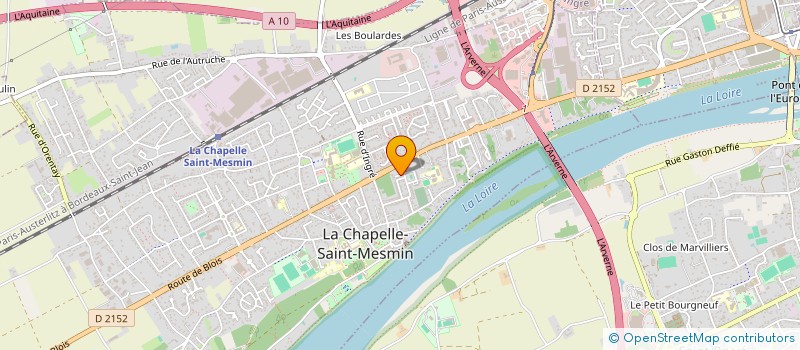 localisation de l'entreprise L'AUTRE SCENE à LA CHAPELLE-SAINT-MESMIN