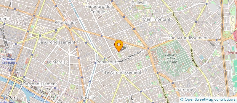 localisation de l'entreprise L'AUTRE THE à PARIS