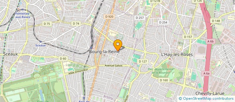 localisation de l'entreprise L'AUTRE THEATRE à BOURG-LA-REINE