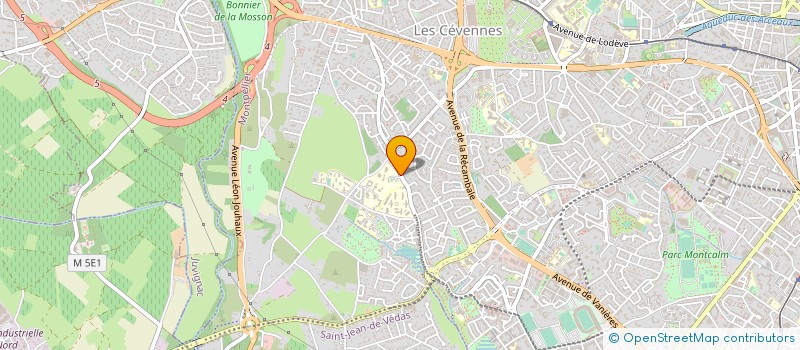 localisation de l'entreprise L'AUTRE THEATRE IITM  MONTPELLIER