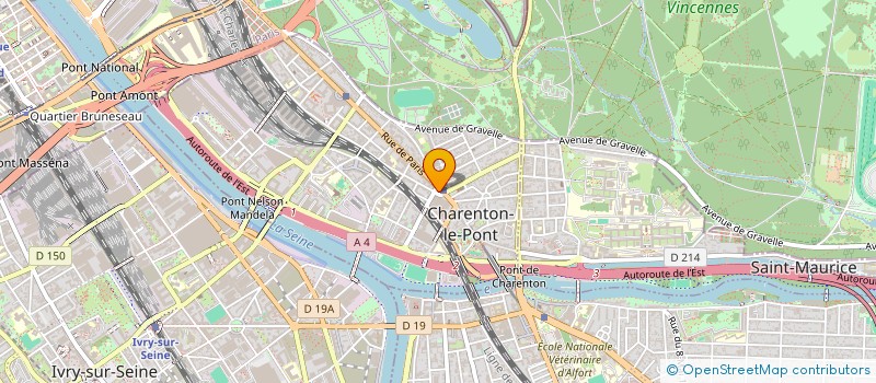 localisation de l'entreprise L'AUTRE VISION à CHARENTON-LE-PONT
