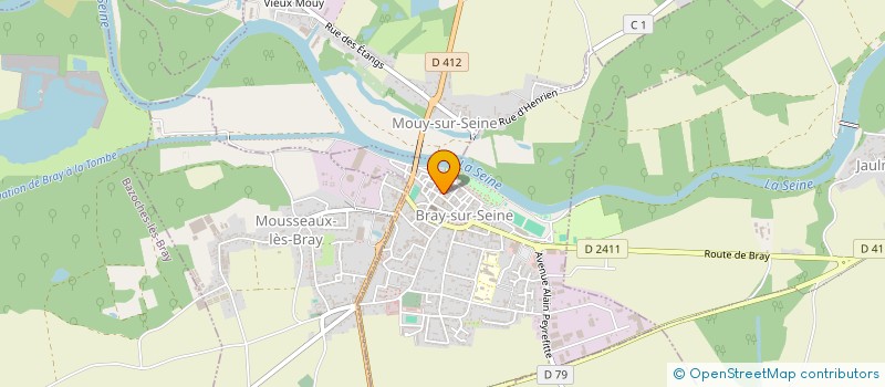 localisation de l'entreprise L'AUTREMENT à BRAY-SUR-SEINE