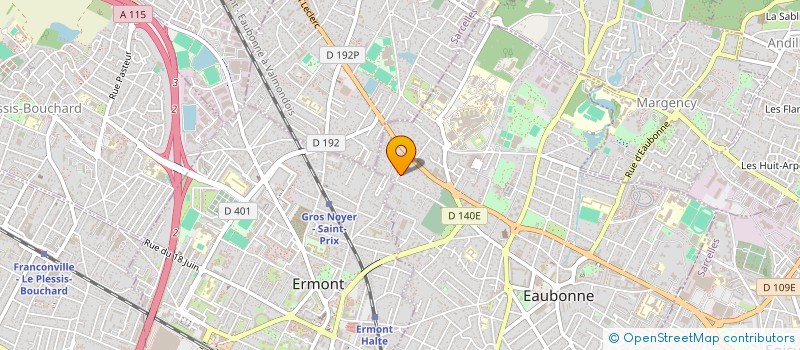 localisation de l'entreprise L AUTREMONDE SARL à EAUBONNE