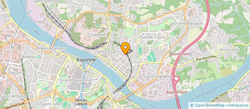 localisation de l'entreprise L'AUTRUCHE SUR UN FIL DE SOI... à BAYONNE