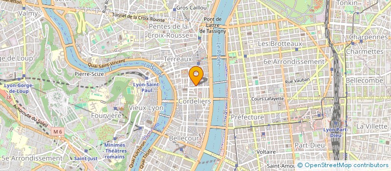 localisation de l'entreprise L AUVERGNE DE LYON  LYON