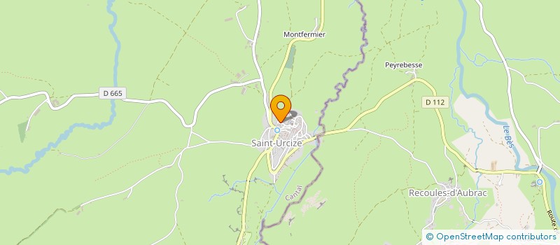 localisation de l'entreprise L AUVERGNE PAR LA ROUTE à SAINT-URCIZE