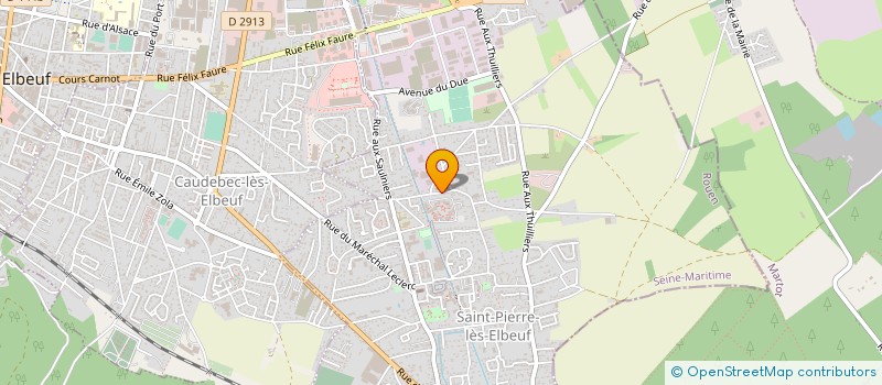 localisation de l'entreprise L AUXI CHIMIQUE à SAINT-PIERRE-LES-ELBEUF