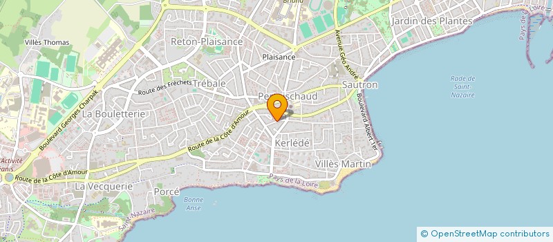 localisation de l'entreprise L'AVANT D'APRES à SAINT-NAZAIRE