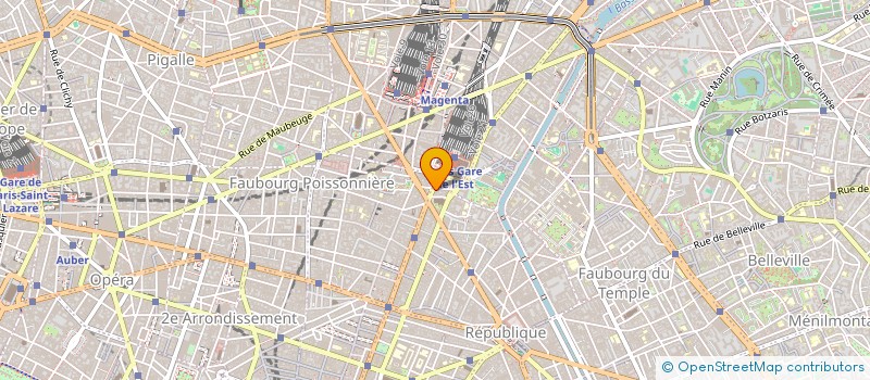 localisation de l'entreprise L'AVANT GARE  PARIS