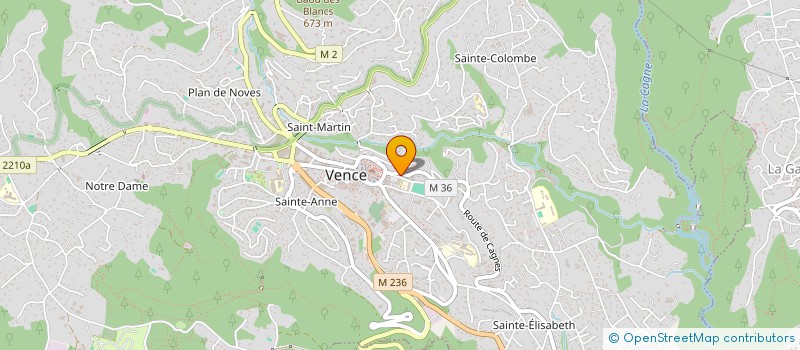 localisation de l'entreprise L'AVANTURE NOUDT à VENCE