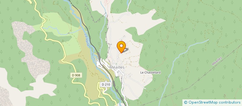 localisation de l'entreprise L'AVELANIER  MEAILLES