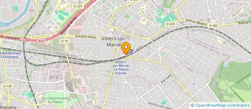 localisation de l'entreprise L'AVENIR à VILLIERS-SUR-MARNE