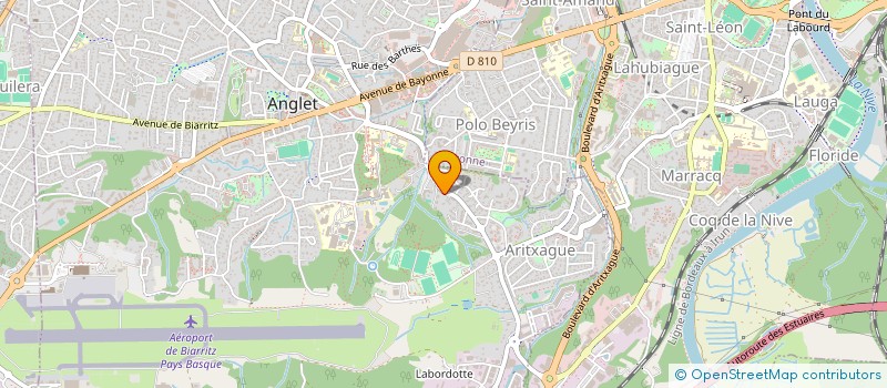 localisation de l'entreprise L'AVENIR à ANGLET