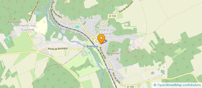 localisation de l'entreprise L'AVENIR à BOUTIGNY-SUR-ESSONNE