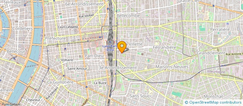 localisation de l'entreprise L AVENIR  LYON