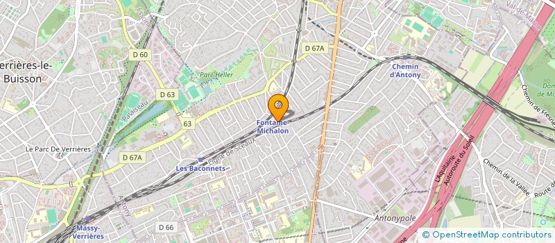 localisation de l'entreprise L'AVENIR à ANTONY