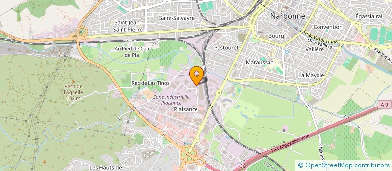 localisation de l'entreprise L'AVENIR à NARBONNE