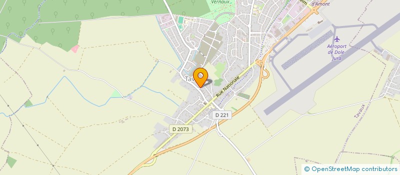 localisation de l'entreprise L'AVENIR  TAVAUX