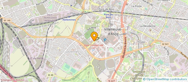 localisation de l'entreprise L'AVENIR à VILLENEUVE-D'ASCQ