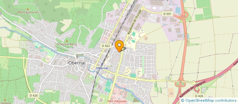 localisation de l'entreprise L'AVENIR à OBERNAI