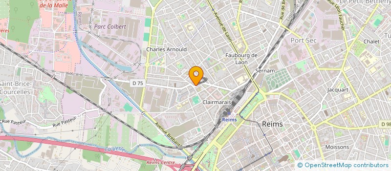 localisation de l'entreprise L'AVENIR  REIMS