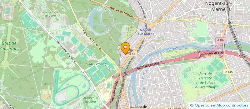 localisation de l'entreprise L'AVENIR  NOGENT-SUR-MARNE